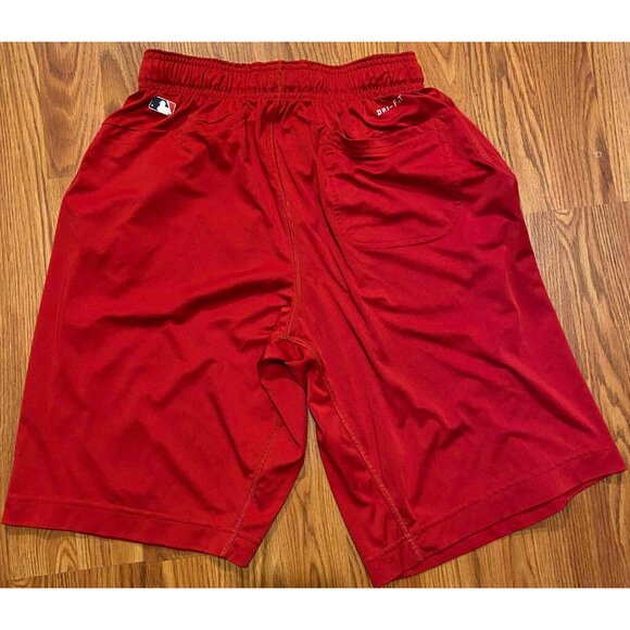Nike Elite Los Angeles Angels Dri-Fit Athletic Red Mens S Shorts Outdoors Active - Picture 2 of 10